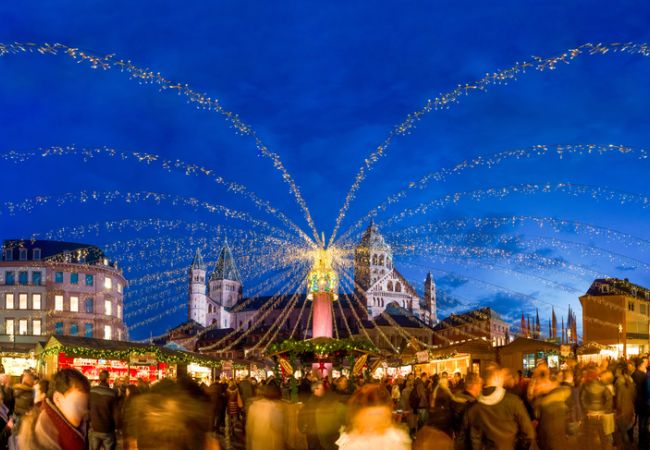 Adventszeit am Rhein